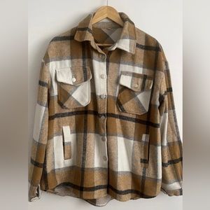 ❤️SOLD❤️ PLAID SHIRT OVERSIZED LOOK